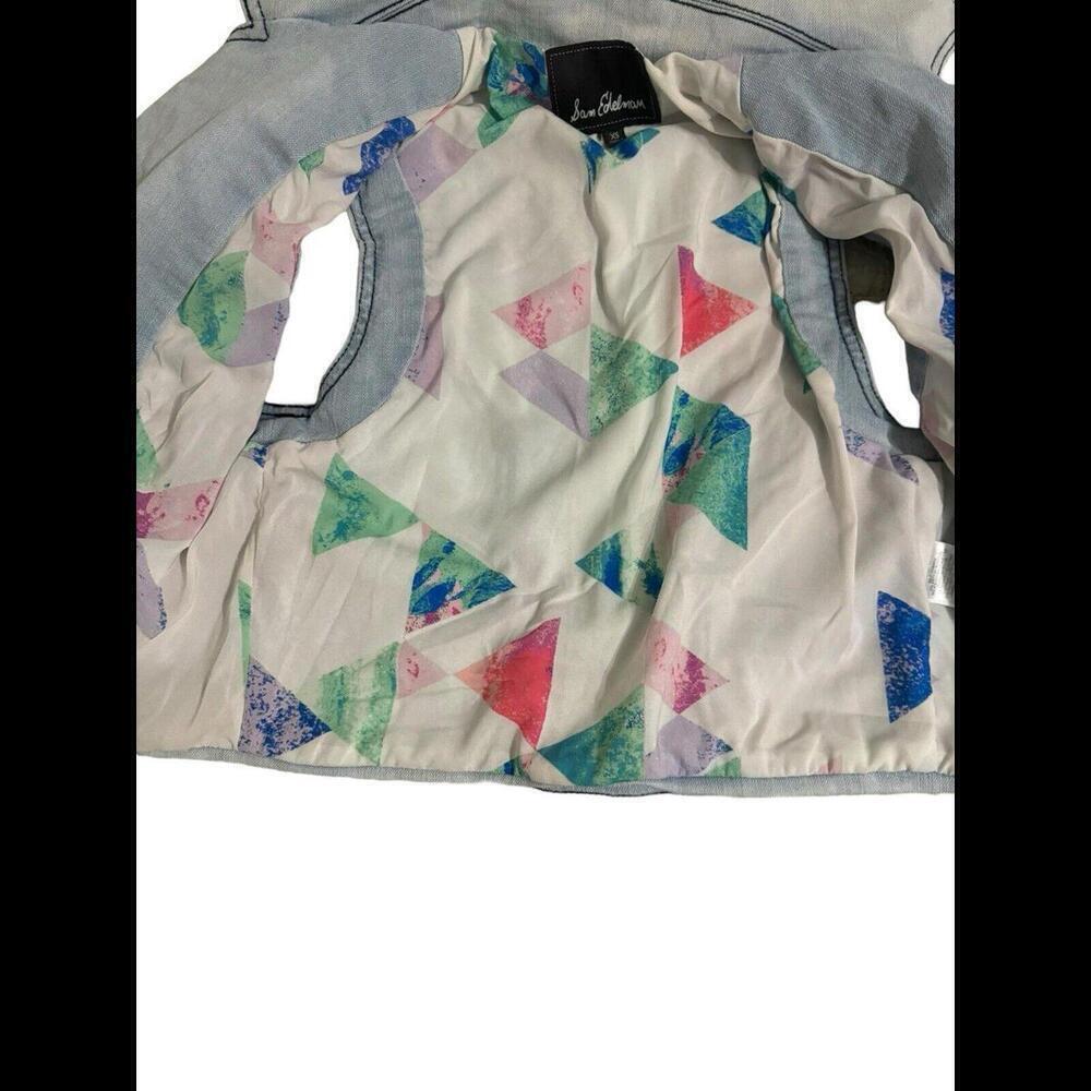 SAM EDELMAn JEAN VEST SIZE XS - Picture 3 of 6
